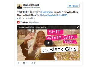 Illustration for article titled 9 Tweets From Rachel Dolezal That Will Really Make You Think